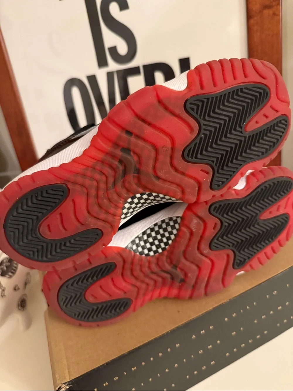 Jordan 11 Bred OG Retro Boys 4.5